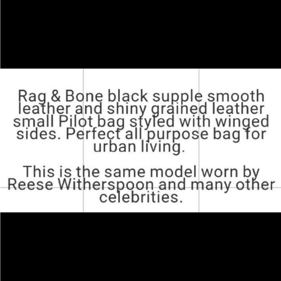 Rag & Bone Realm Two-Tone Leather Satchel Crossbody - Picture 12 of 12